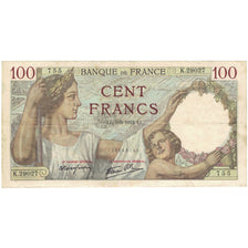 France, 100 Francs, Sully, K.29027, TTB, Fayette:26.67, KM:94