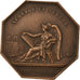 France, Token, Académie de Reims, 1841, Pingret, MS(63), Bronze