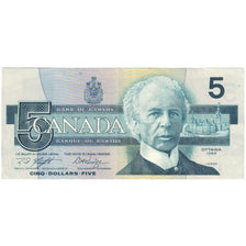 Banconote, Canada, 5 Dollars, 1986, 1986, KM:95e, SPL-