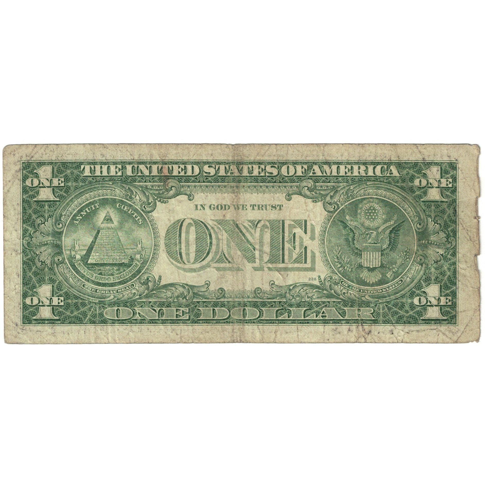 Banconote, Stati Uniti, 1 Dollar, 1985, B