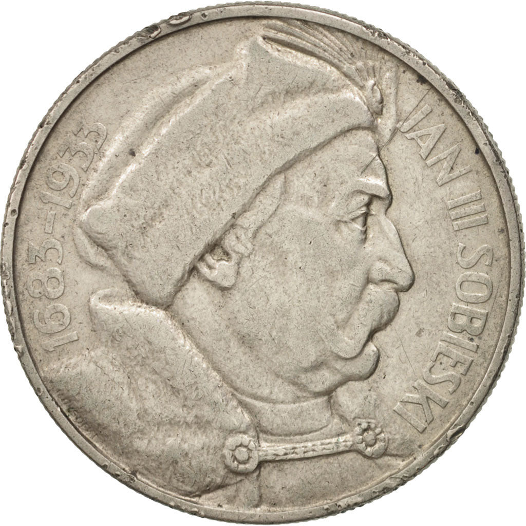 Poland, 10 Zlotych, 1933, Warsaw, EF(40-45), Silver, KM:23