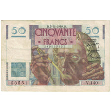 Francia, 50 Francs, 1946, D.144 01877, BC, Fayette:20.13, KM:127b