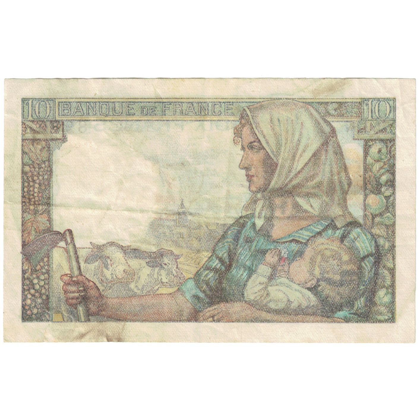 Francja, 10 Francs, B.167, F(12-15), Fayette:8.20, KM:99f
