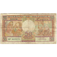 Billet, Belgique, 50 Francs, 1956, 1956-04-03, KM:133b, TB