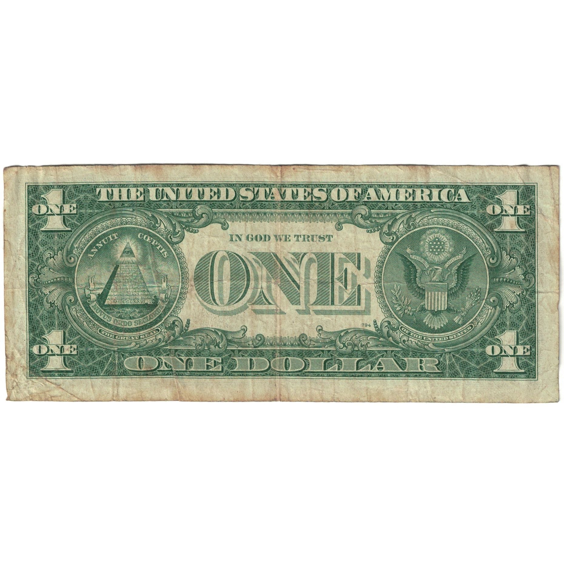 Billet, États-Unis, One Dollar, 1963, KM:1500, TB