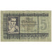 Geldschein, Österreich, 5 Schilling, 1945-09-04, KM:121, S