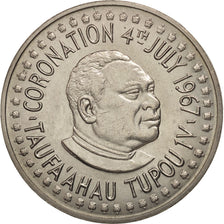 Tonga, King Taufa'ahau Tupou IV, 2 Pa'anga, 1967, EF(40-45), Copper-nickel