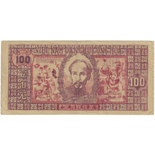 Banconote, Vietnam, 100 D<ox>ng, 1948, KM:28b, MB+
