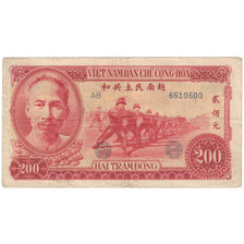 Geldschein, Vietnam, 200 D<ox>ng, 1948, KM:63a, S+