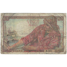 Francja, 20 Francs, Pêcheur, 1947, B.161, VG(8-10), Fayette:13.11, KM:100b