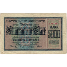 Banknote, German States, 5000 Mark, Texte, 1922, 1922-12-01, KM:S925, EF(40-45)
