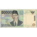 Banknote, Indonesia, 50,000 Rupiah, Undated (1999-2001), KM:139c, EF(40-45)