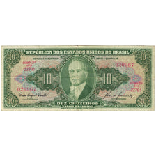 Banconote, Brasile, 10 Cruzeiros, 1962, KM:177b, B