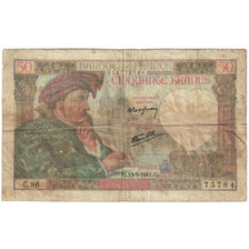 Francja, 50 Francs, Jacques Coeur, 1941, C.86, VG(8-10), Fayette:19.11, KM:93