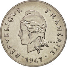 Neukaledonien, 50 Francs, 1967, Paris, VZ+, Nickel, KM:7