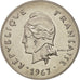 Nouvelle-Calédonie, 50 Francs, 1967, Paris, SUP+, Nickel, KM:7