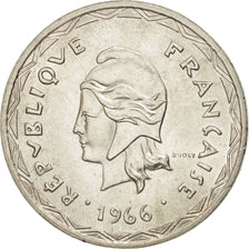 Nuevas Hébridas, 100 Francs, 1966, Paris, EBC+, Plata, KM:1