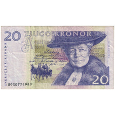 Banknote, Sweden, 20 Kronor, KM:63c, EF(40-45)