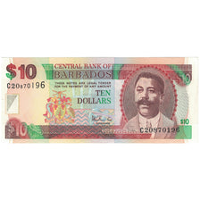 Banconote, Barbados, 10 Dollars, FDS