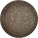 INDIA-BRITISH, MADRAS PRESIDENCY, 1/48 Rupee, Dub, 1797, EF(40-45), Copper