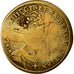 France, Token, Louis XIII, Sacre à Reims, History, 1610, VG(8-10), Brass