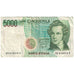 Banknote, Italy, 5000 Lire, 1985-01-04, KM:111b, VF(20-25)