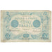 França, 5 Francs, Bleu, 1917, Q.16104, F(12-15), Fayette:02.47, KM:70