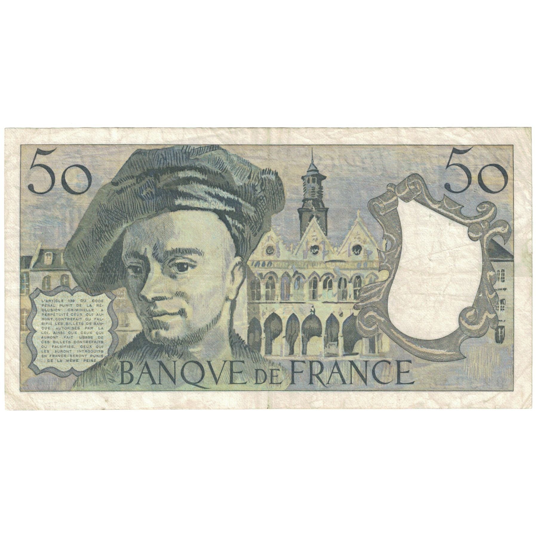 Francia, 50 Francs, 1976, K.3, MB, Fayette:F67.01, KM:152a