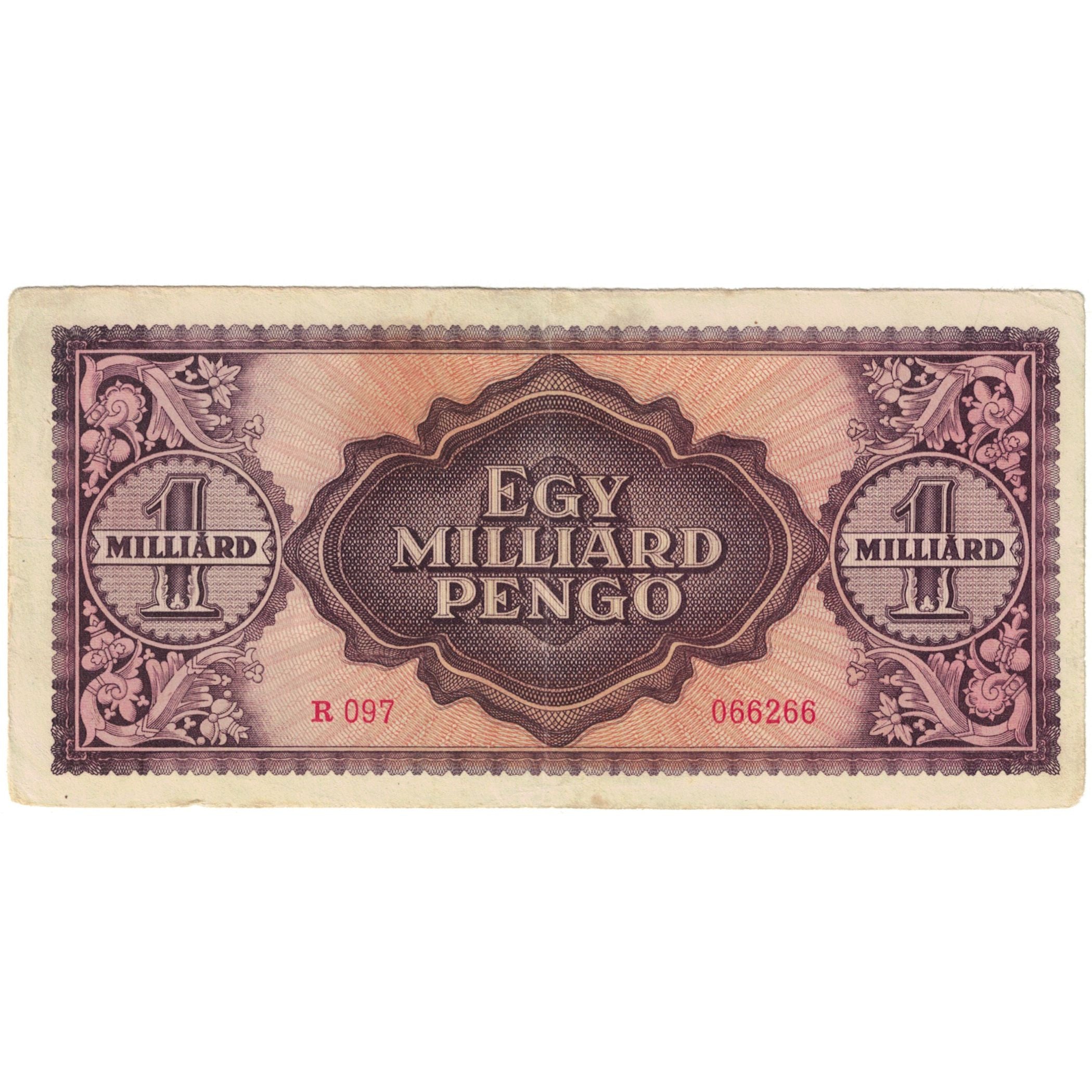 Banknote, Hungary, 1 Milliard Pengö, 1946, 1946-03-18, KM:125, EF(40-45)