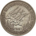 États de l'Afrique équatoriale, 50 Francs, 1961, Paris, TTB, Copper-nickel
