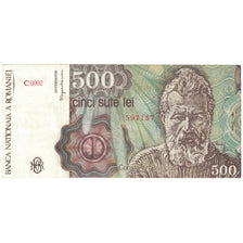 Banknote, Romania, 500 Lei, 1991, 1991-04-01, KM:98b, AU(55-58)