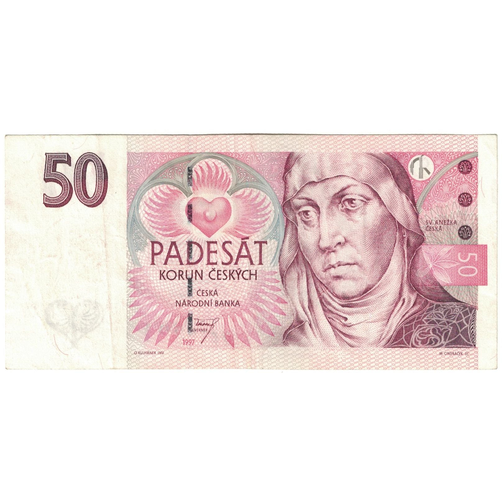 Banknote, Czech Republic, 50 Korun, 1997, KM:17, EF(40-45)