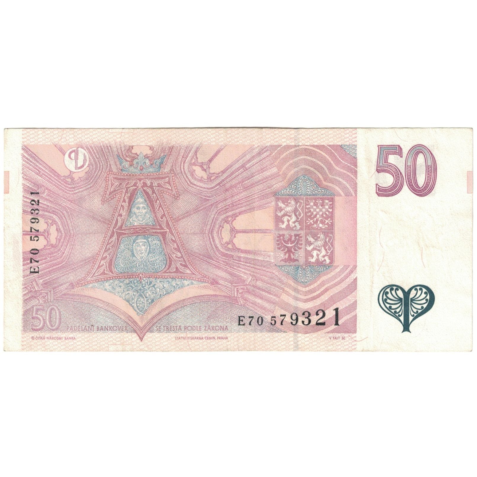 Banknote, Czech Republic, 50 Korun, 1997, KM:17, EF(40-45)