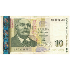 Banknote, Bulgaria, 10 Leva, 1999, KM:117a, VF(20-25)