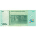 Banconote, Repubblica Democratica del Congo, 500 Francs, 2010, 2010-06-30