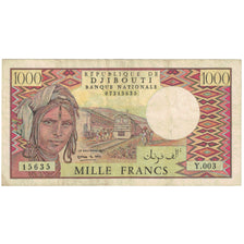 Banknote, Djibouti, 1000 Francs, Undated (1979), KM:37a, EF(40-45)