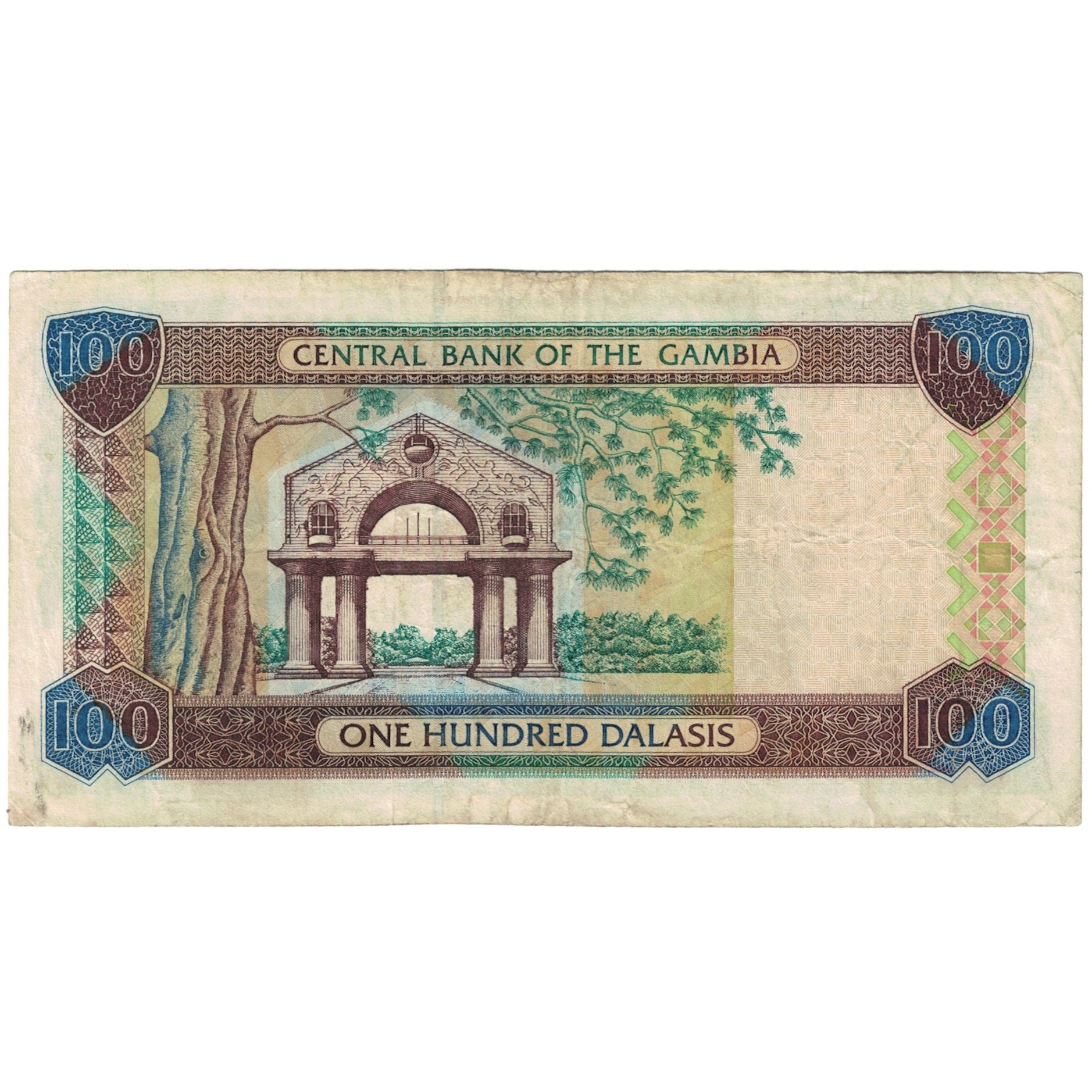 Banknote, The Gambia, 100 Dalasis, 2006, 2006, KM:29a, EF(40-45)