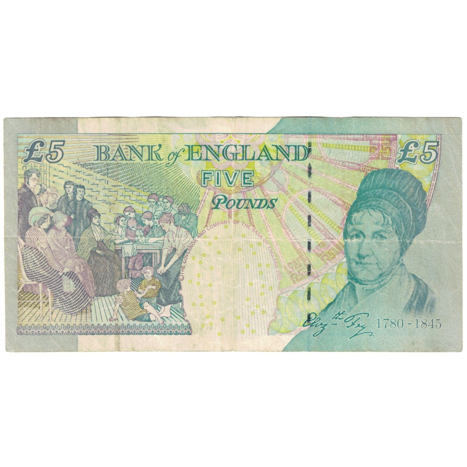 Banknote, Great Britain, 5 Pounds, Undated (2004), KM:391c, EF(40-45)
