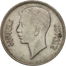 Iraq, Ghazi I, 50 Fils, 1937, EBC, Plata, KM:104