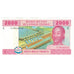Banknote, Central African States, 2000 Francs, 2002, KM:508F, UNC(65-70)