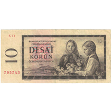 Banknote, Czechoslovakia, 10 Korun, 1960-1964, 1960, KM:88b, EF(40-45)