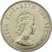 Coin, Jersey, Elizabeth II, 5 Shilling, 1966, AU(55-58), Copper-nickel, KM:28