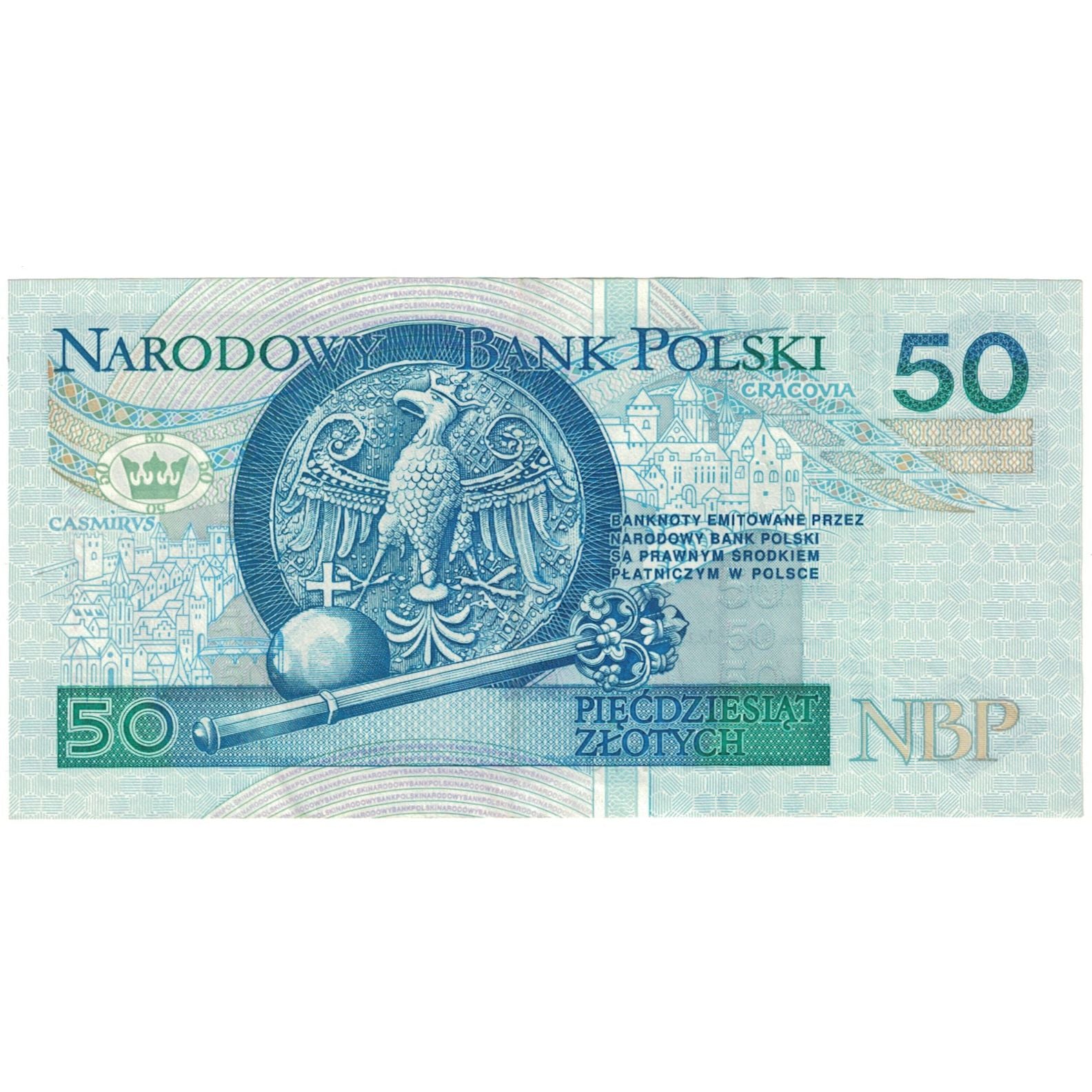 Banknote, Poland, 50 Zlotych, 1994, 1994-03-25, KM:175a, AU(55-58)