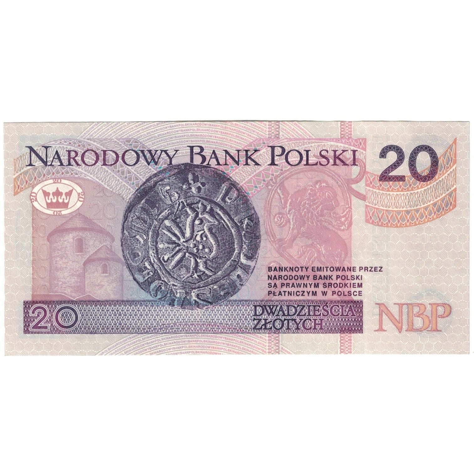 Banknote, Poland, 20 Zlotych, 1994, 1994-03-25, KM:174a, EF(40-45)