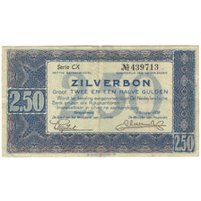 Banknote, Netherlands, 2 1/2 Gulden, 1938, 1938, KM:62, VF(20-25)