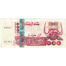 Banknote, Algeria, 1000 Dinars, 1998, 1998-10-06, KM:142b, VF(20-25)