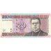 Banknote, Lithuania, 20 Litu, 2007, KM:69, EF(40-45)