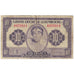 Banconote, Lussemburgo, 10 Francs, 1944, KM:44a, MB+