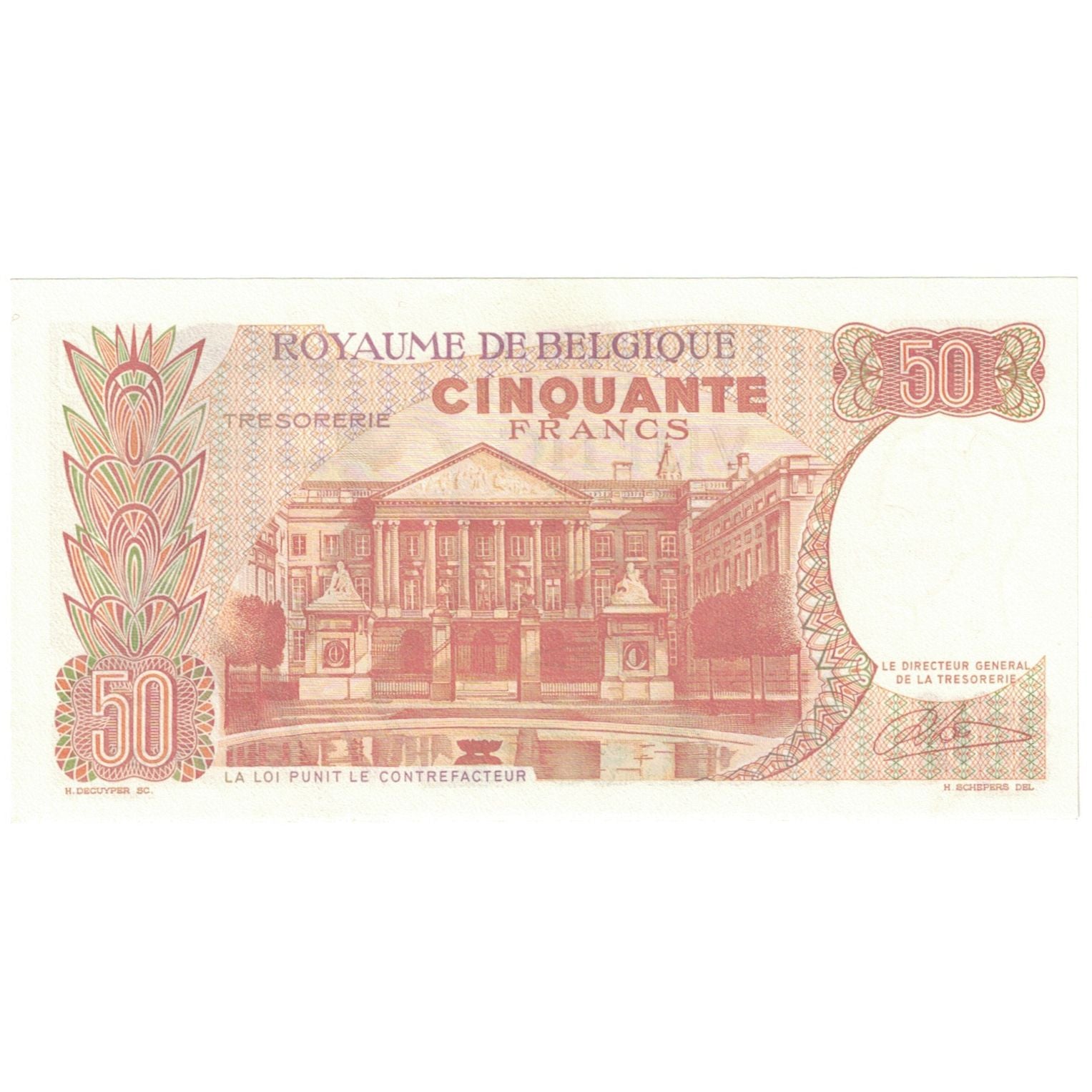 Billet, Belgique, 50 Francs, 1966, 1966-05-16, KM:139, NEUF