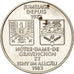 Francja, Medal, Jumelage, Notre-Dame-de-Gravenchon et Isny Im Allgaü, 1983